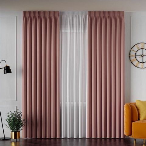 SERINA Tkanina dekoracyjna, wysokość 300cm, kolor 040 fioletoworóżowy 318744/TDP/040/000300/1