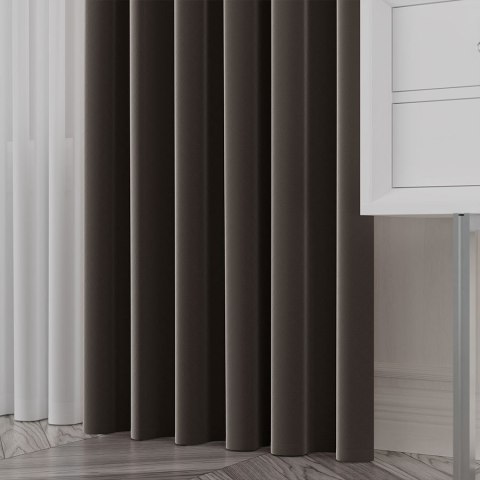 SERINA Tkanina dekoracyjna, wysokość 300cm, kolor 054 chłodny szarobeżowy 318744/TDP/054/000300/1