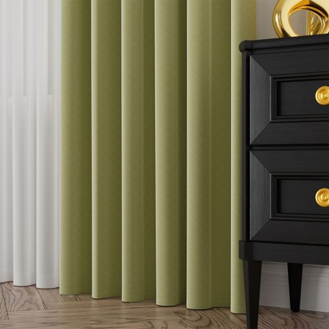 SERINA Tkanina dekoracyjna, wysokość 300cm, kolor 059 limonkowy 318744/TDP/059/000300/1