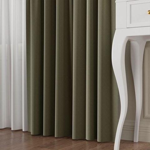 SERINA Tkanina dekoracyjna, wysokość 300cm, kolor 061 szarozielony 318744/TDP/061/000300/1