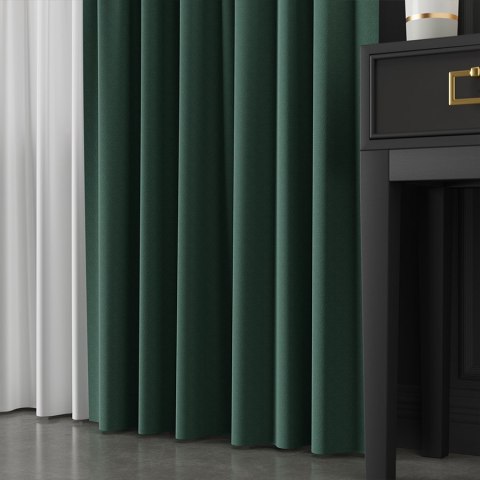 SERINA Tkanina dekoracyjna, wysokość 300cm, kolor 067 ciemny zielony 318744/TDP/067/000300/1