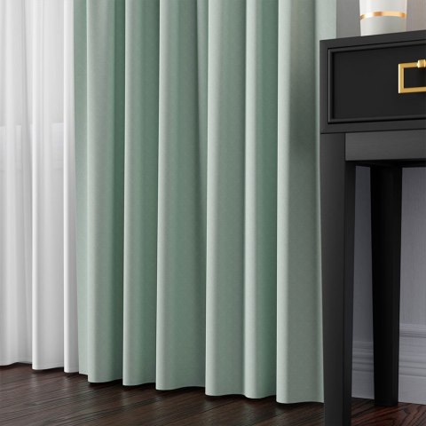 SERINA Tkanina dekoracyjna, wysokość 300cm, kolor 079 jasny miętowy 318744/TDP/079/000300/1