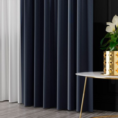 SERINA Tkanina dekoracyjna, wysokość 300cm, kolor 084 ciemny popielaty 318744/TDP/084/000300/1