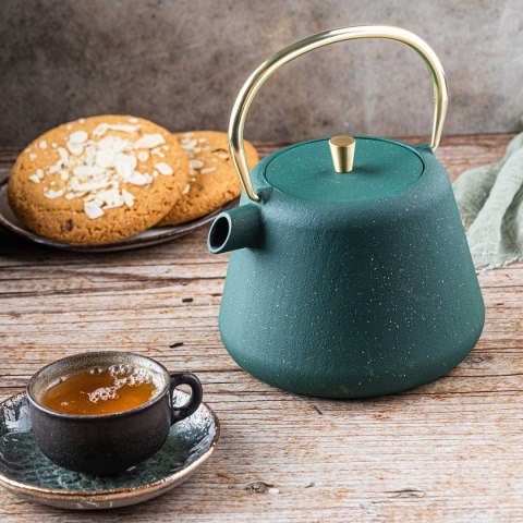 ZAPARZACZ ŻELIWNY IMBRYK 1L Z FILTREM KINGHOFF KH-1933