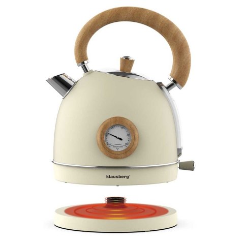 CZAJNIK ELEKTRYCZNY 1,8L Z TERMOMETREM KLAUSBERG KB-7906 RETRO
