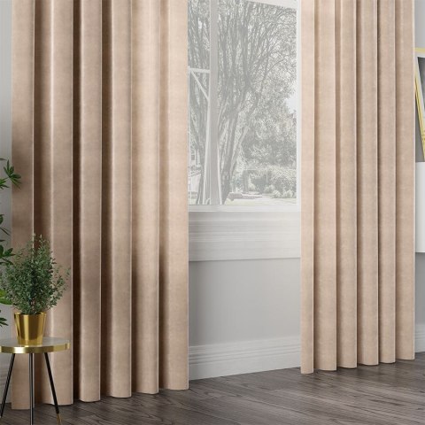 VELVI Tkanina dekoracyjna, wysokość 300cm, kolor 003 jasny beżowy VELVI0/TDP/003/000300/1