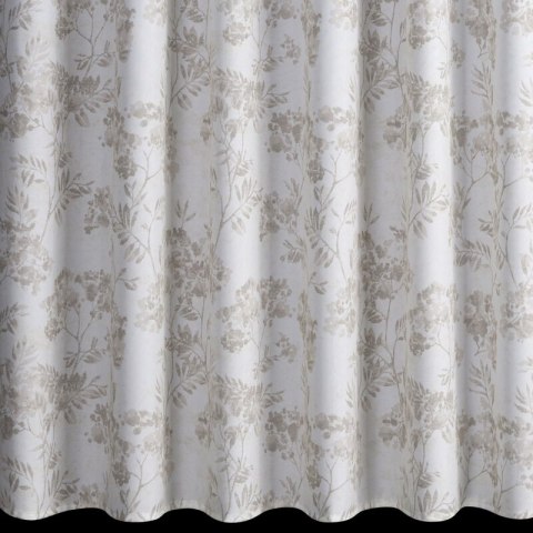 ZASŁONA GOTOWA GARDEN 12 NA SZELKACH 155 X 240 CM KREMOWY