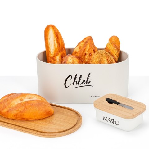 CHLEBAK Z ZESTAWEM POJEMNIKÓW I MASELNICZKA E-6080