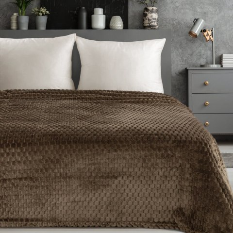 KOC D91 CINDY6 200 X 220 CM CIEMNOBRĄZOWY