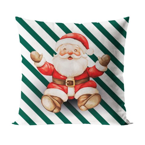 PASKI Z MIKOŁAJEM, BAJKOWE ŚWIĘTA Poszewka dekoracyjna VELVET, 40x40cm, kolor 001 biały PBN359/POP/001/040040/1