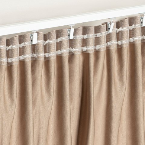 PREMIUM Taśma ołówek 5cm, marszczenie 1:1,8 transparentna 17.50.180.3 TASMAP/Z5Z/180/005000/1