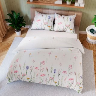 ZALURA Komplet pościeli z bawełny satynowej 220x200cm 100102/SAT/000/220200/1