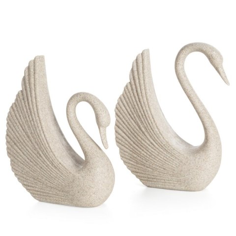 FIGURKA DEKORACYJNA LOGAN (05) 15 X 6 X 18 CM BEŻOWY