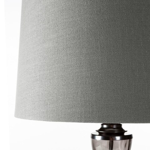 LAMPA ADELINE (01) 30 X 26 X 74 CM SREBRNY