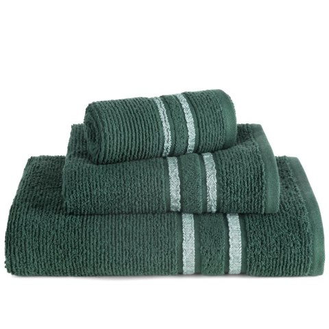 RĘCZNIK DINA (08) 50 X 90 CM CIEMNOZIELONY