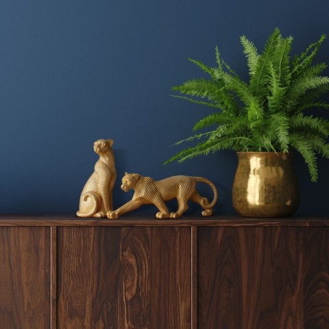 FIGURKA DEKORACYJNA DEAN (03) 15 X 12 X 29 CM ZŁOTY