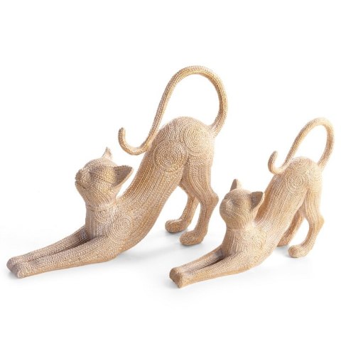 FIGURKA DEKORACYJNA VALERI 25 X 7 X 19 CM ZŁOTY