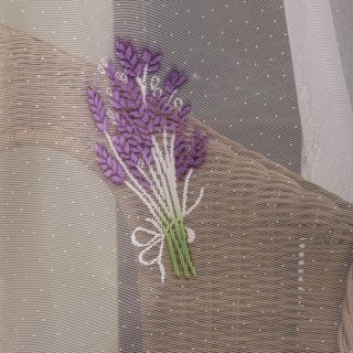 Firanka żakardowa drukowana ze wzorem po całości, wysokość 160cm, kolor 001 biały 018592/000/028/000160/1