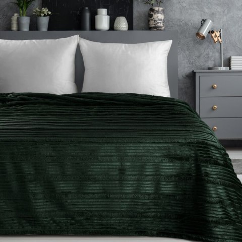 KOC NINA 150 X 200 CM CIEMNOZIELONY