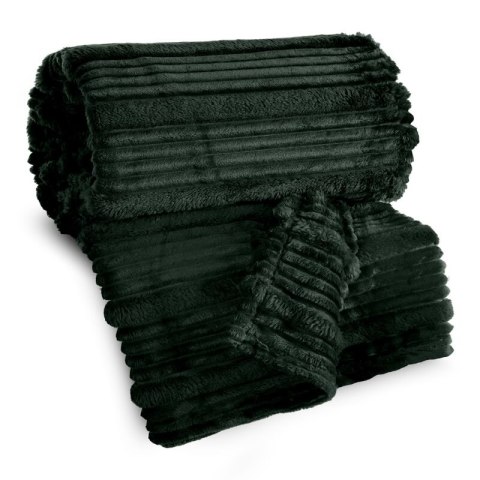 KOC NINA 150 X 200 CM CIEMNOZIELONY