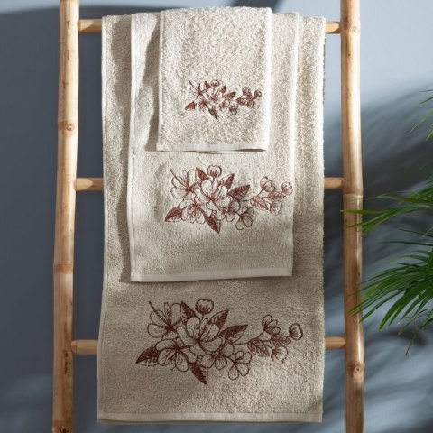 KOMPLET RĘCZNIKÓW 3 BEŻOWY