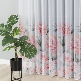 MARIGOLD Firanka z ołowianką WOAL wzór od dołu, wysokość 295cm, kolor 001 D00322/WOA/D01/000295/1