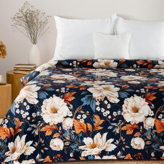 NARZUTA FIORA 200 X 220 CM GRANATOWY