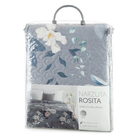 NARZUTA ROSITA 170 X 210 CM SREBRNY