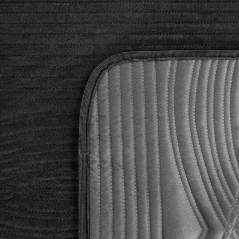 NARZUTA VELVET2 220 X 240 CM CZARNY