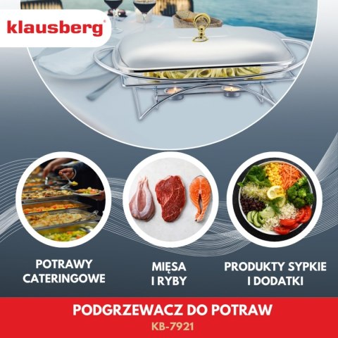 PODGRZEWACZ ŻAROODPORNY STOŁOWY 3L KLAUSBERG KB-7921
