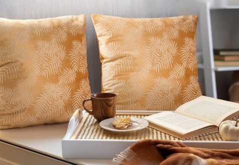 POSZEWKA VELVET POMARAŃCZOWY