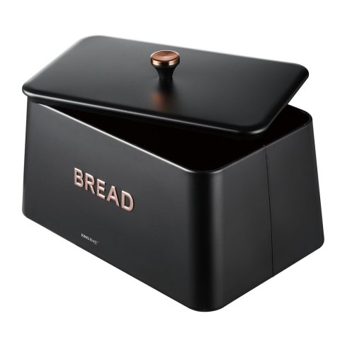 ELEGANCKI CHLEBAK STALOWY KINGHOFF KH-1949 CZARNY