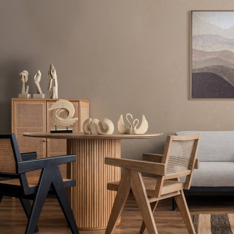 FIGURKA DEKORACYJNA LOGAN (02) 16 X 12 X 21 CM BEŻOWY