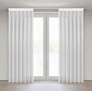 FIRANA GOTOWA LUCY 140 X 270 CM BIAŁY