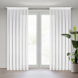 FIRANA GOTOWA RUBY 140 X 270 CM BIAŁY