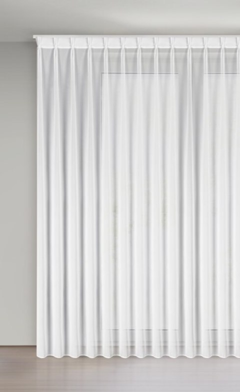 FIRANA GOTOWA RUBY 400 X 270 CM BIAŁY