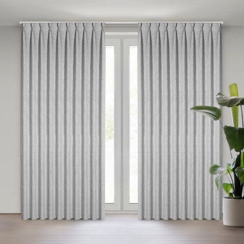 ZASŁONA GOTOWA JULA 210 X 270 CM POPIELATY