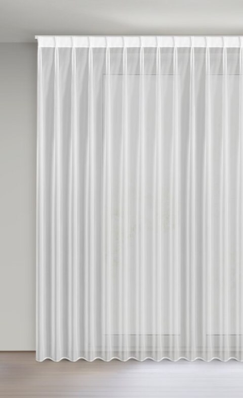 FIRANA GOTOWA LUCY 400 X 270 CM BIAŁY