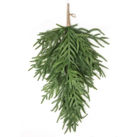 GAŁĄZKA ŚWIĄTECZNA DEKORACYJNA 259 30 X 75 CM ZIELONY