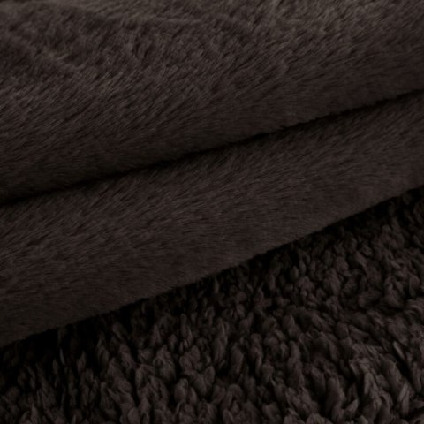 NARZUTA NINA 220 X 240 CM CIEMNOBRĄZOWY