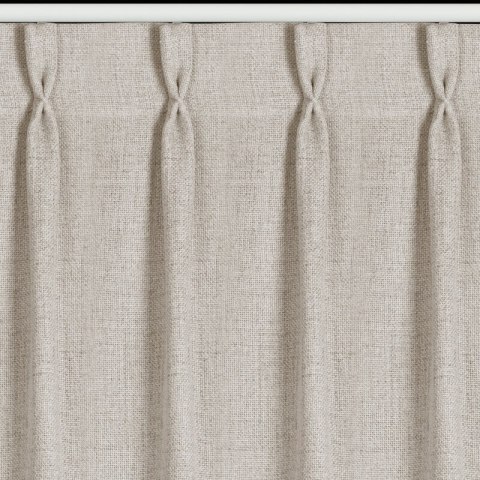 ZASŁONA GOTOWA JULA 210 X 270 CM JASNOBEŻOWY