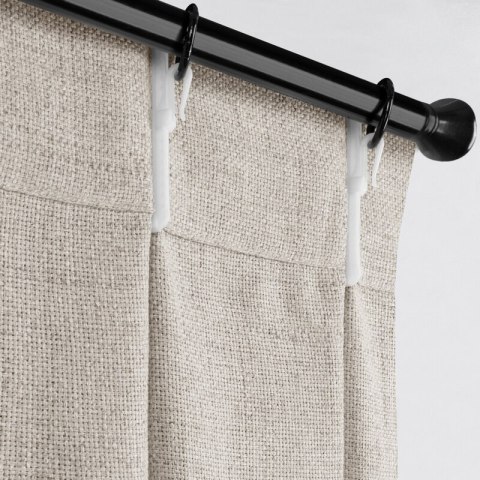 ZASŁONA GOTOWA JULA 210 X 270 CM JASNOBEŻOWY