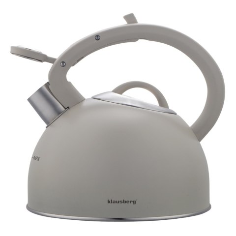 CZAJNIK STALOWY Z GWIZDKIEM 2,5L KLAUSBERG KB-7912