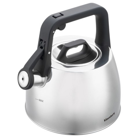 CZAJNIK STALOWY Z GWIZDKIEM 2,5L KLAUSBERG KB-7914