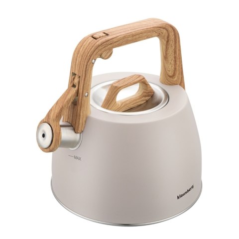 CZAJNIK STALOWY Z GWIZDKIEM 2,5L KLAUSBERG KB-7917
