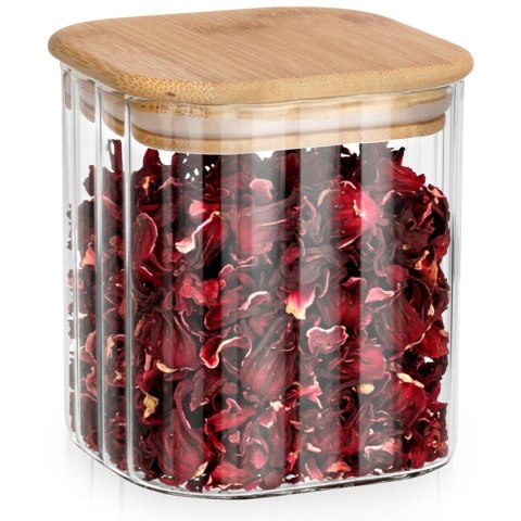 SZKLANY POJEMNIK KUCHENNY NA PRODUKTY SYPKIE 750ml 229251