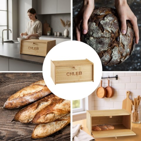 CHLEBAK POJEMNIK BAMBUSOWY NA PIECZYWO KLAUSBERG KB-7934