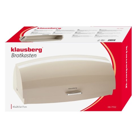 CHLEBAK POJEMNIK STALOWY NA PIECZYWO KLAUSBERG KB-7932