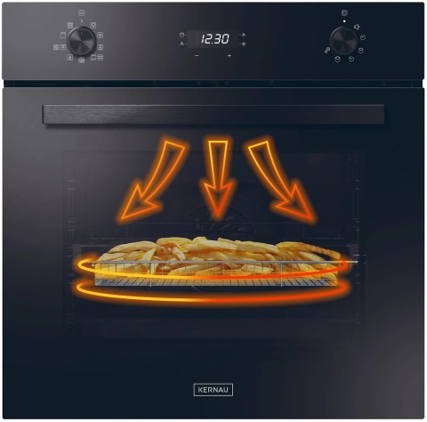 Piekarnik elektryczny Kernau KBO 0872 S PT B AirFry