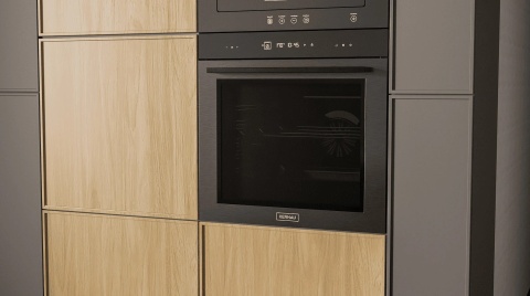 Piekarnik elektryczny Kernau KBO 1281 TC Gun Metal